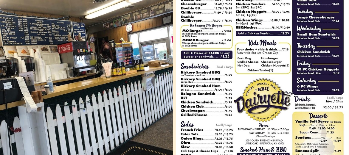 Dairyette "Plus" Paducah
